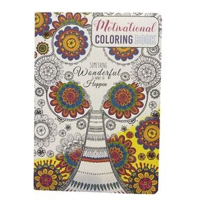 Something Wonderful is About to Happen; A Motivational Coloring‎ Book